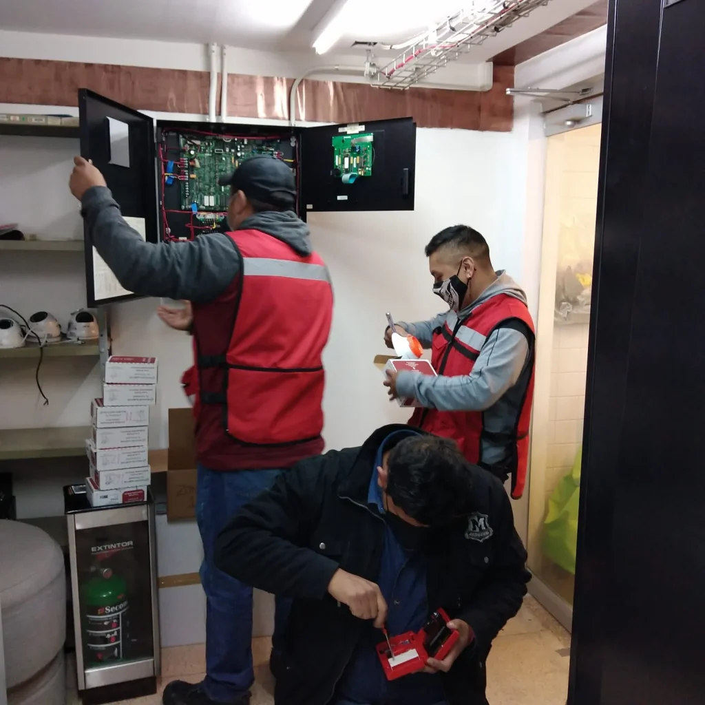 Alarma contra incendios solo con Iktatech