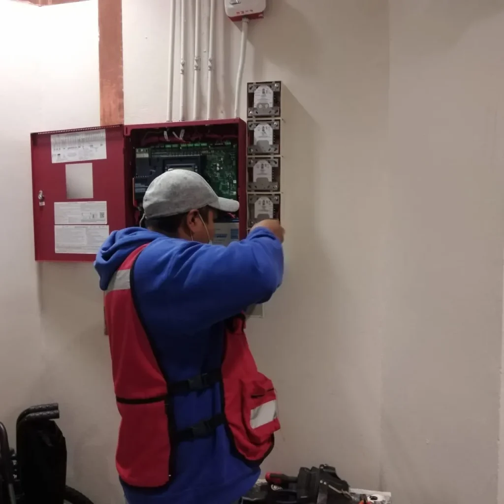 Alarma contra incendios solo con Iktatech