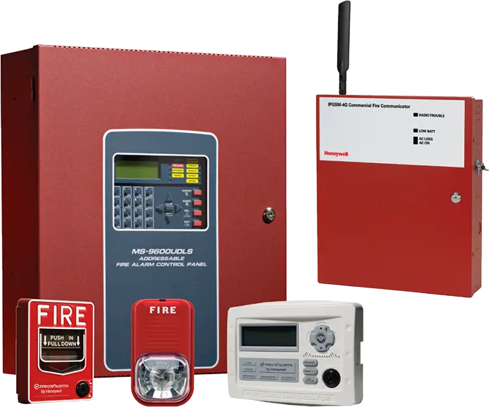 Alarma contra incendios solo con Iktatech