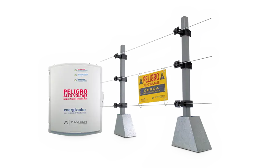 Instalaciones de cercas eléctricas solo con Iktatech